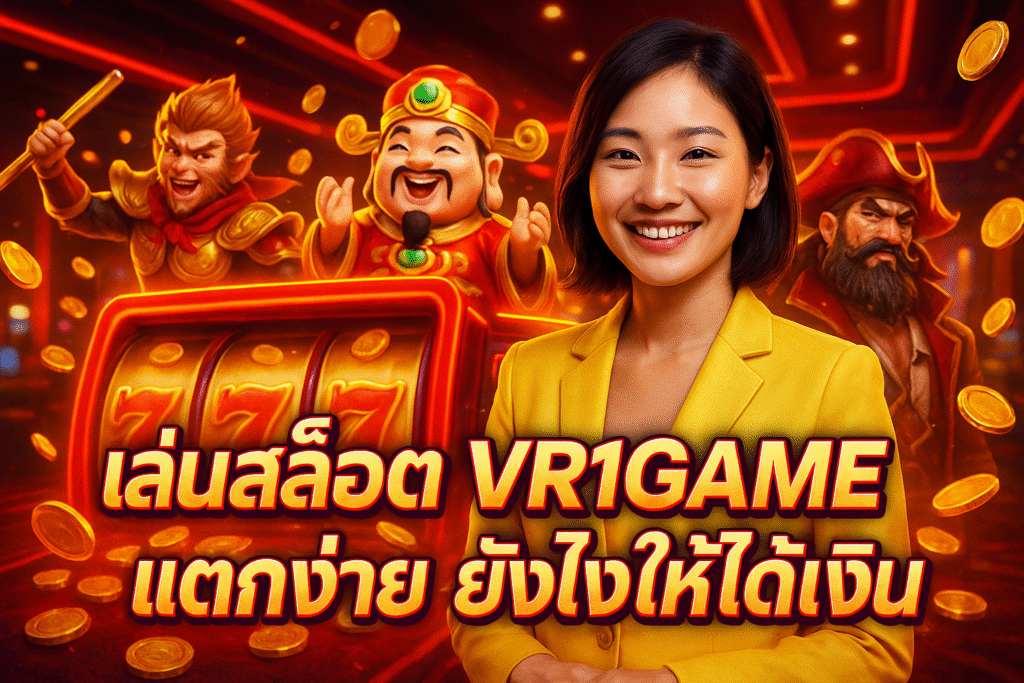 เล่นสล็อต VR1GAME แตกง่าย ยังไงให้ได้เงิน