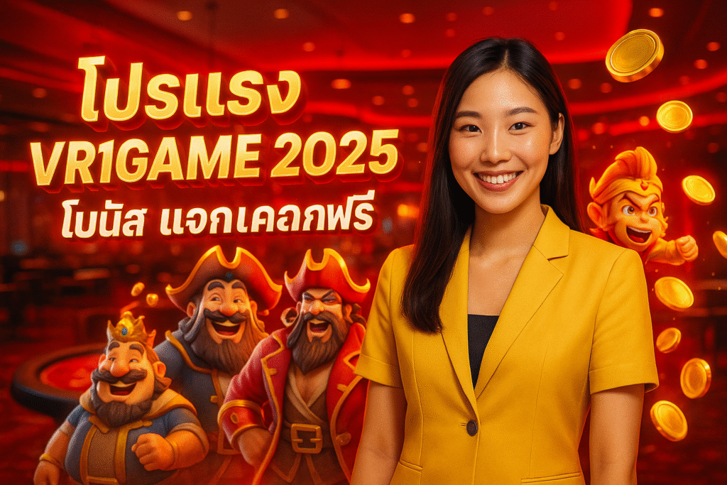 โปรแรง VR1GAME 2025 – โบนัส แจกเครดิตฟรี